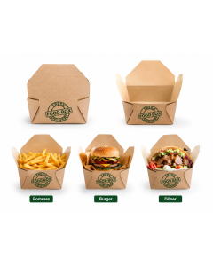 Foodbox Gr.M  braun, 200St.