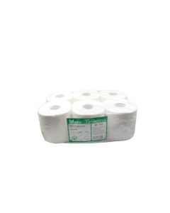 Rollenhandtücher delux MAMA weiß 2lag., 6Rol.