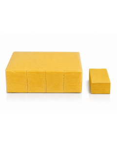 Zelltuch-Servietten 33x33cm ,3 lagig, Gelb,1/8F., 250st.