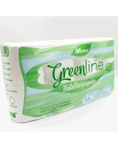 Toilettenpapier 3lg 150 Blatt Green Line, 64Rol.