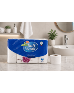 Toilettenpapier 3lg. Soft Flower, 250Bl., 56Rol
