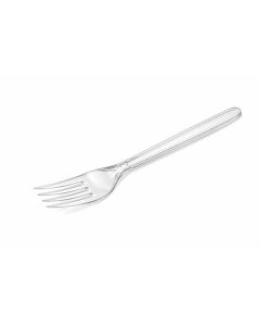 Gabeln transparent 180mm, Mehrweg, 100St.