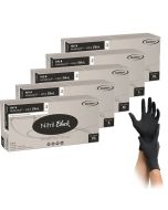 Nitril Handschuhe Schwarz Gr.L 100St. Packung