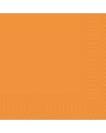 Zelltuch-Servietten 40x40cm Sun Orange,1/4F. 3lg., 250St.